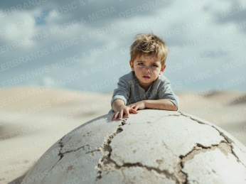 Stockfoto: Kind im Krieg