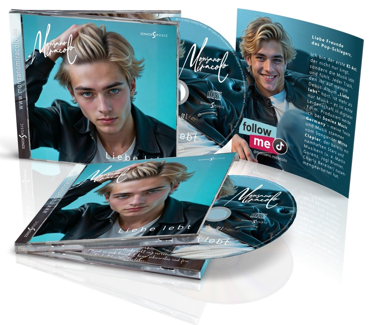 Banner CD-Album „Liebe lebt“ von Monsano Miracolo